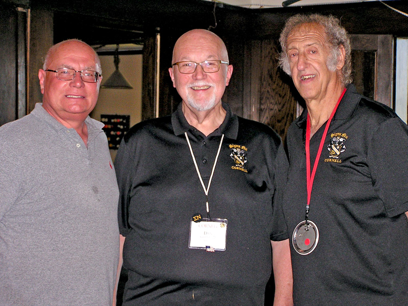 Tom Weeks '77, Dan Galusha '72, and Bob Linden '71